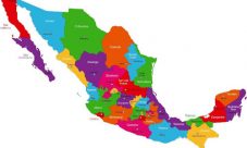 Mapa de la República Mexicana